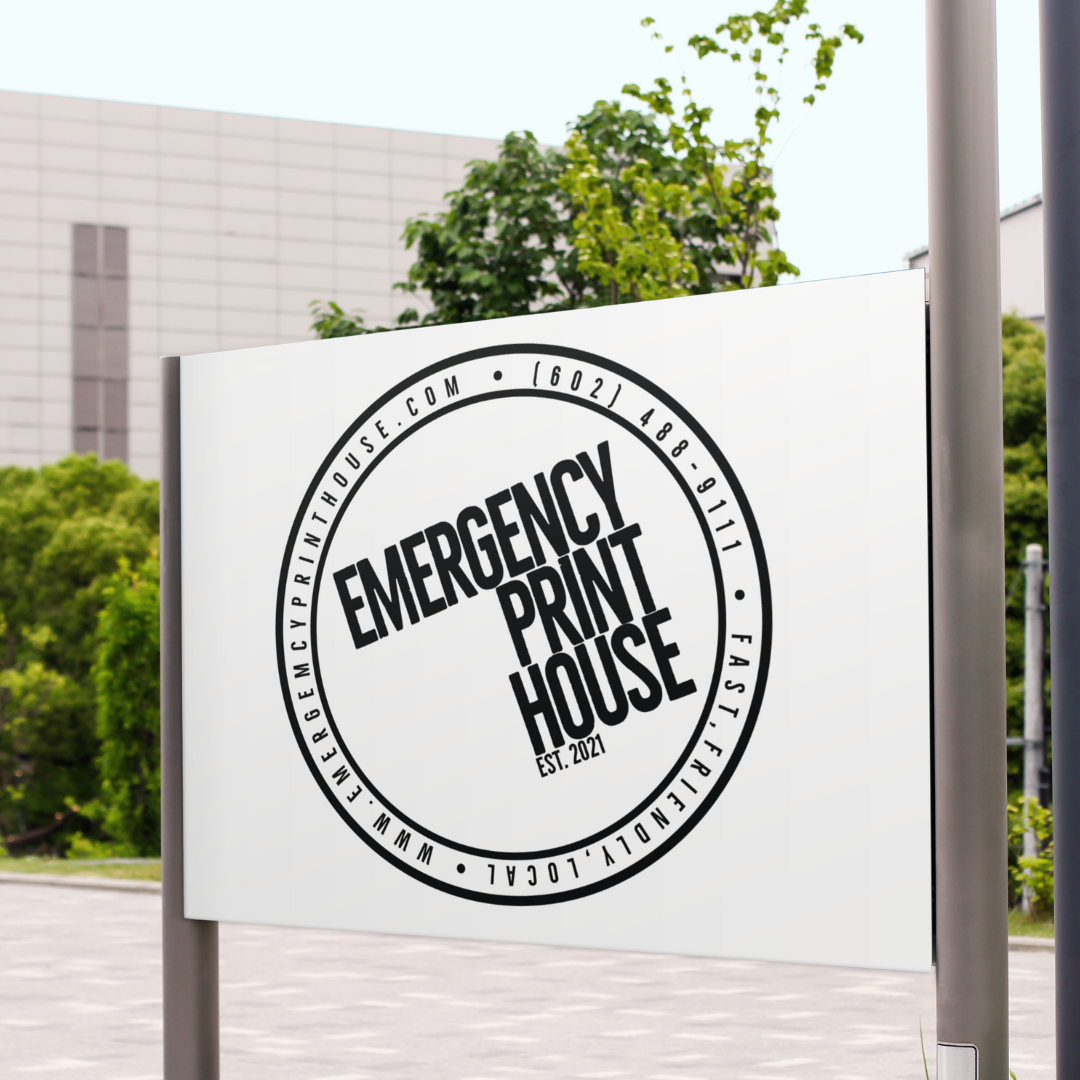 Emergency Print House Square Banner