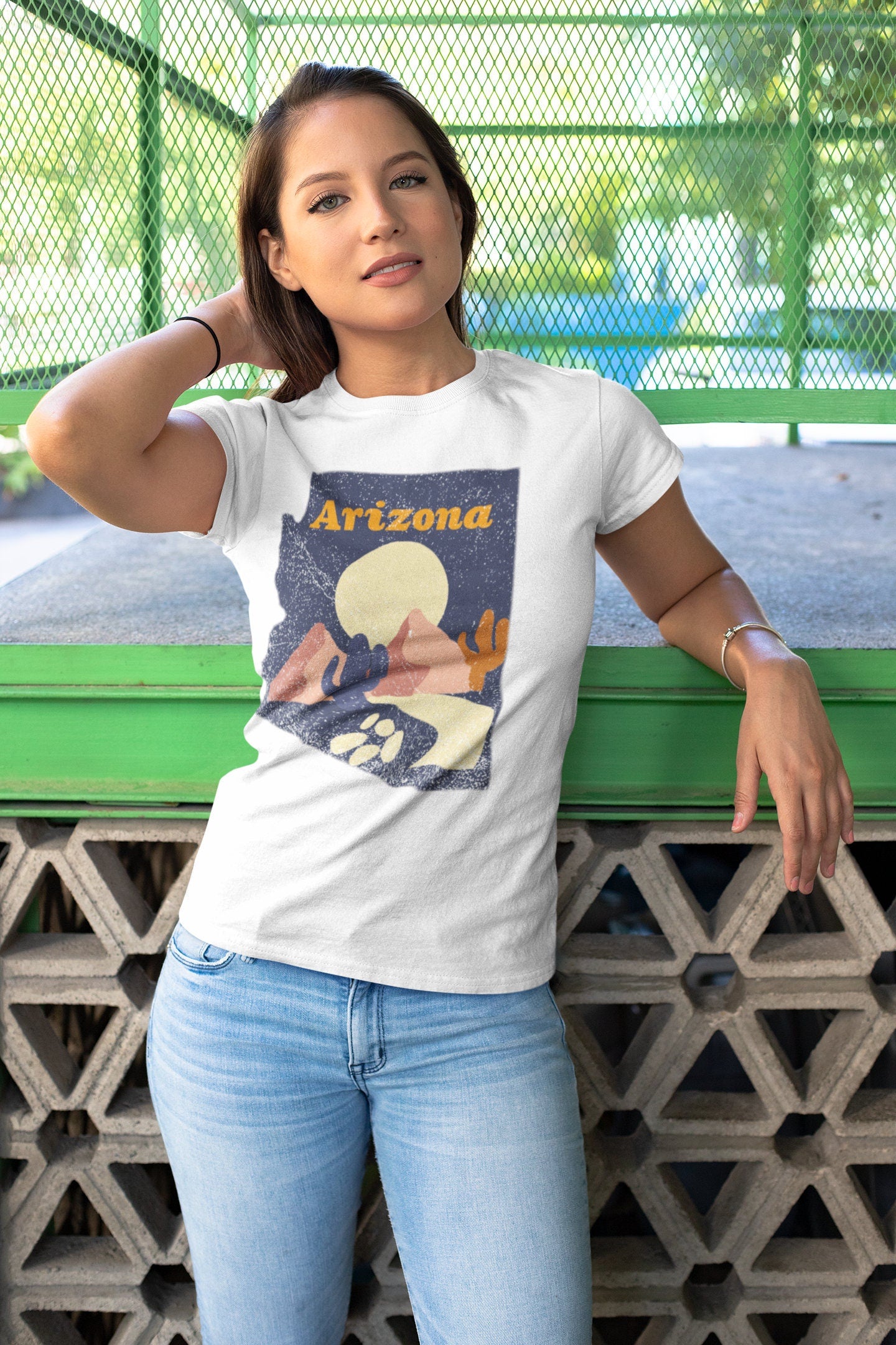 Emergency Print House Arizona Desert Graphic T-shirt