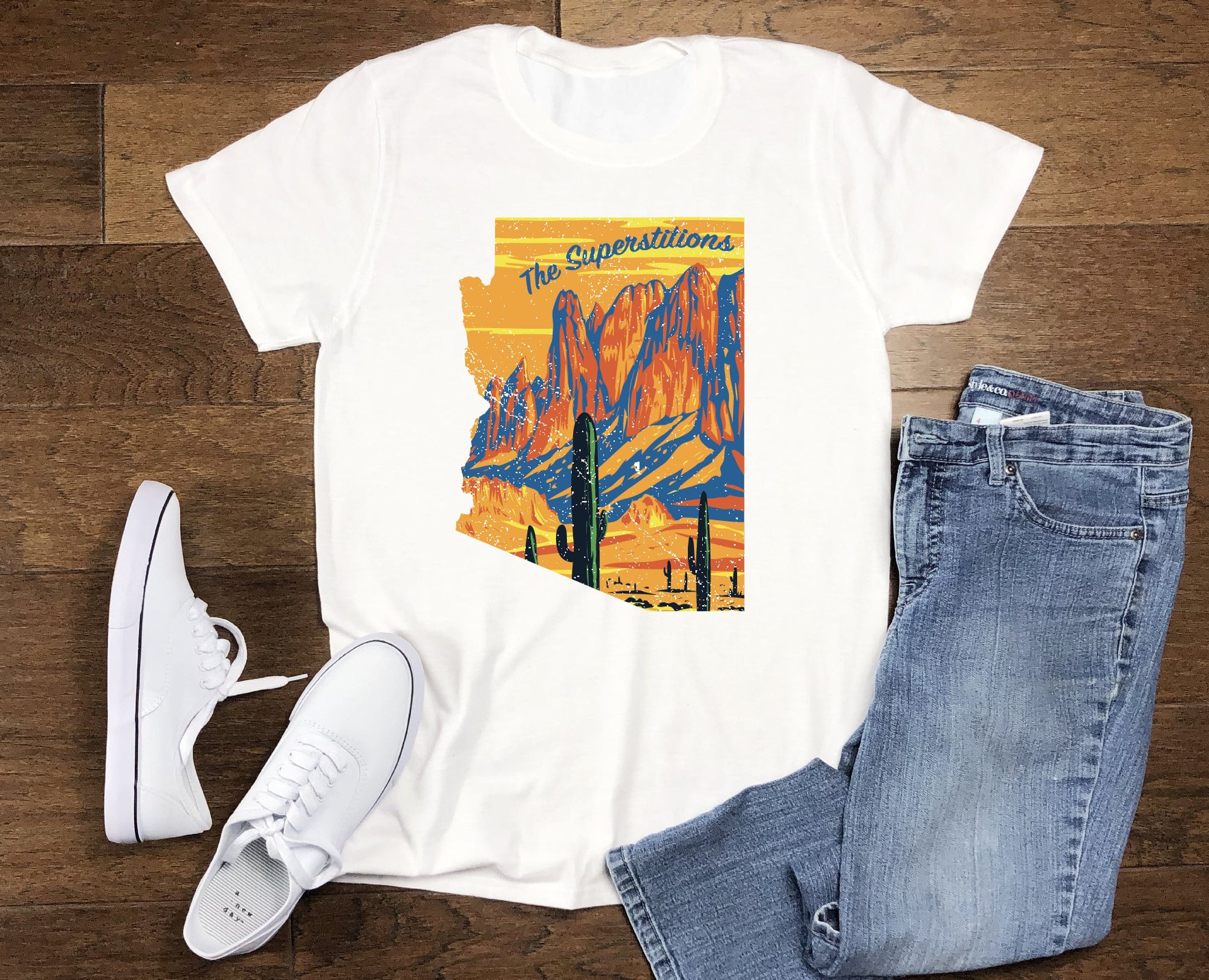 Emergency Print House The Superstitions Hiking T-shirt